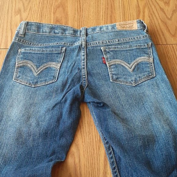 LEVI STRAUSS & CO GRIL JEANS SIZE 12 REG - Picture 6 of 7